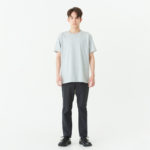 5.6オンス へビーウェイトTシャツ 男性 Mサイズ 正面（モデル身長：171cm） 着用イメージ
