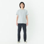5.6オンス へビーウェイトTシャツ 男性 Mサイズ 正面（モデル身長：180cm） 着用イメージ