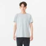 ヘビーウェイトTシャツ 男性 Sサイズ 正面拡大（モデル身長：171cm） 着用イメージ