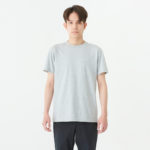 5.6オンス へビーウェイトTシャツ 男性 Sサイズ 正面拡大（モデル身長：171cm） 着用イメージ