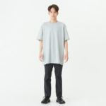 5.6オンス へビーウェイトTシャツ 男性 XLサイズ 正面（モデル身長：171cm） 着用イメージ