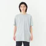 5.6オンス へビーウェイトTシャツ 男性 XLサイズ 正面拡大（モデル身長：180cm） 着用イメージ