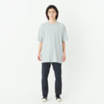 ヘビーウェイトTシャツ 男性 XXLサイズ 正面（モデル身長：180cm） 着用イメージ