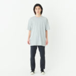 5.6オンス へビーウェイトTシャツ 男性 XXLサイズ 正面（モデル身長：180cm） 着用イメージ