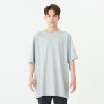 5.6オンス へビーウェイトTシャツ 男性 XXLサイズ 正面拡大（モデル身長：171cm） 着用イメージ