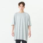 5.6オンス へビーウェイトTシャツ 男性 XXXLサイズ 正面拡大（モデル身長：171cm） 着用イメージ