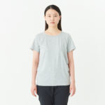 ヘビーウェイトTシャツ 女性 WLサイズ 正面拡大（モデル身長：166cm） 着用イメージ