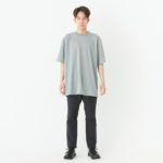 4.4オンス ドライTシャツ 男性 3Lサイズ 正面（モデル身長：171cm） 着用イメージ