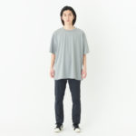 4.4オンス ドライTシャツ 男性 4Lサイズ 正面（モデル身長：180cm） 着用イメージ