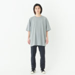 4.4オンス ドライTシャツ 男性 5Lサイズ 正面（モデル身長：180cm） 着用イメージ