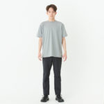 4.4オンス ドライTシャツ 男性 Lサイズ 正面（モデル身長：171cm） 着用イメージ
