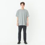 4.4オンス ドライTシャツ 男性 LLサイズ 正面（モデル身長：171cm） 着用イメージ