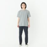 4.4オンス ドライTシャツ 男性 LLサイズ 正面（モデル身長：180cm） 着用イメージ