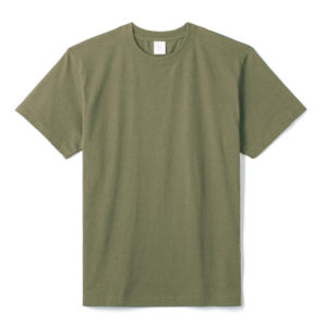 5.6オンスハイグレードコットンTシャツ（カラー） 24-カーキ
