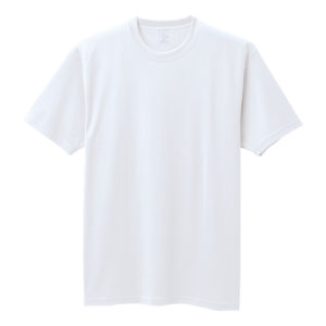 裏綿カラーTシャツ＜106シリーズ＞ 15-ホワイト