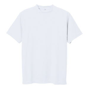 ドライカラーTシャツ＜107シリーズ＞ 01-ホワイト