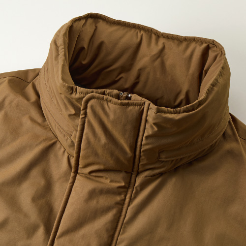 ウォーム シェル スタンド フードイン ジャケット（中綿入）のイメージ