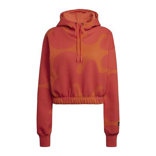 W MMK CROP HOODIE