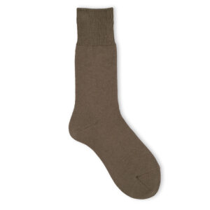 クルー丈カラーソックス 25-オリーブ