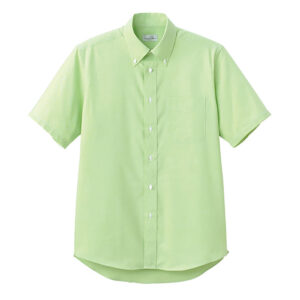 半袖カラーシャツ 14-オリーブ