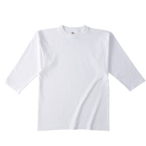 オープンエンド フットボールTシャツ 01-ホワイト