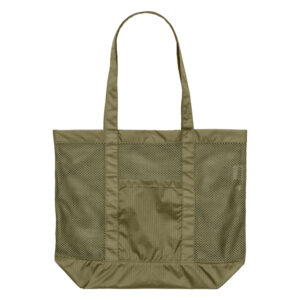 ライトナイロン リップストップ メッシュ トートバッグ 033-オリーブ
