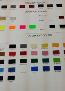 カッティングシート色見本