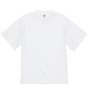 8.2オンス オーガニックコットン Tシャツ 001-ホワイト