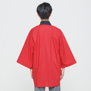 男性 Fサイズ 背面（モデル身長：175cm） 着用イメージ