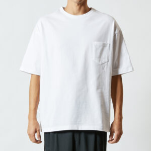 5.6オンス ビッグシルエット Tシャツ（ポケット付）