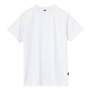 5.6オンスリサイクルポリエステルTシャツ（ポリジン加工） 15-ホワイト