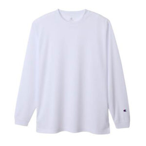 LONG SLEEVE T-SH 010-ホワイト