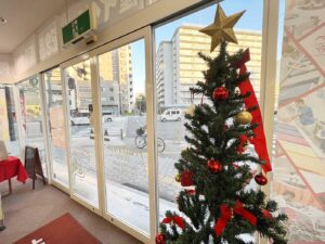 谷町本店12月のディスプレイ