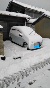 雪～！