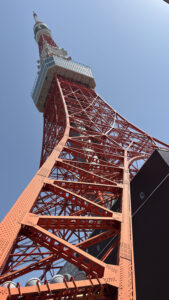 東京タワーと真夏の東京めぐり