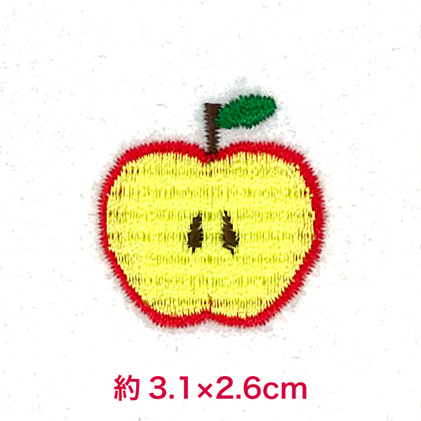 アトムミニの刺しゅうデザイン たべもの