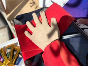 その後の手（ねんど）