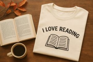 📖🍂読書の秋、着る読書🍂👕