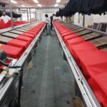 本日のシルクスクリーン工場の様子