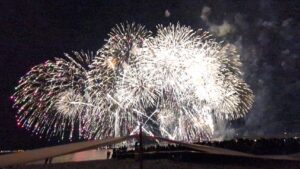 大阪芸術花火にいってきました