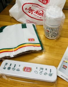 半年間貯めたスタンプで【ノベルティ】