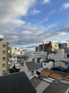 【休憩所から見える風景】❄️