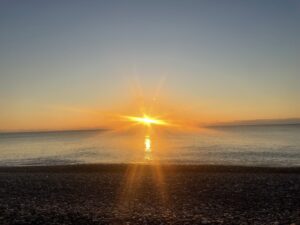 1月2日の日の出です🌅