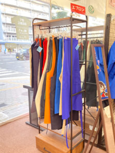 飲食店の方必見！エプロンコーナー