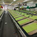 本日のシルクプリント工場の様子