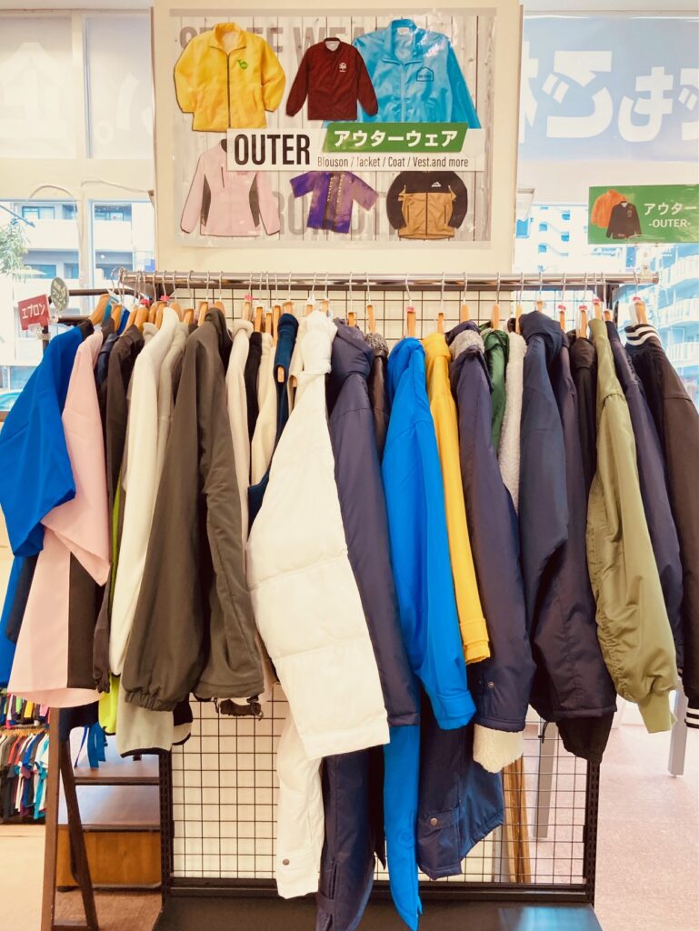 秋冬のおすすめ！アウターコーナー