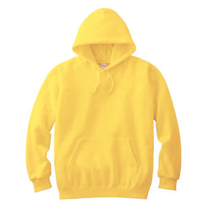 8.4オンス フーデッドライトパーカー 182-カナリアイエロー