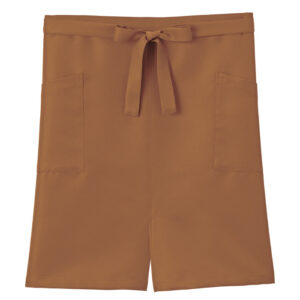 スリット入りミドルエプロン 21-モカ